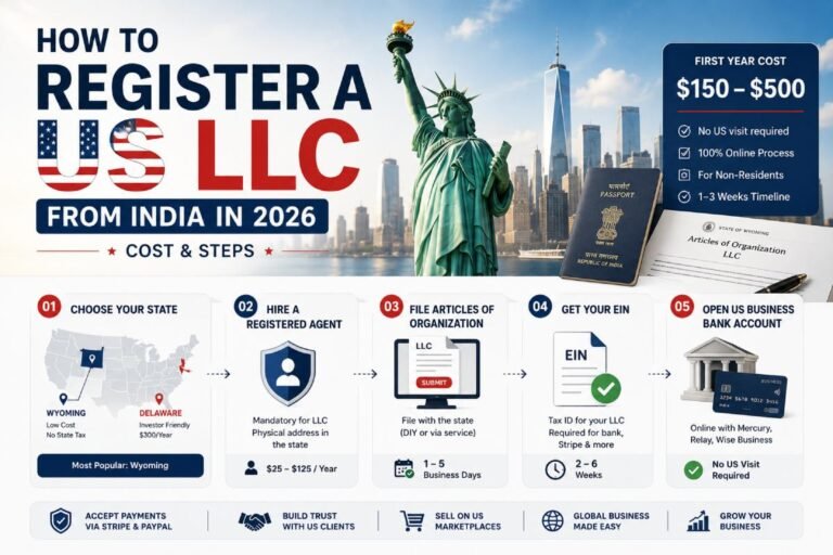 register a US LLC from India